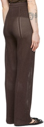 Nanushka Brown Gabin Lounge Pants