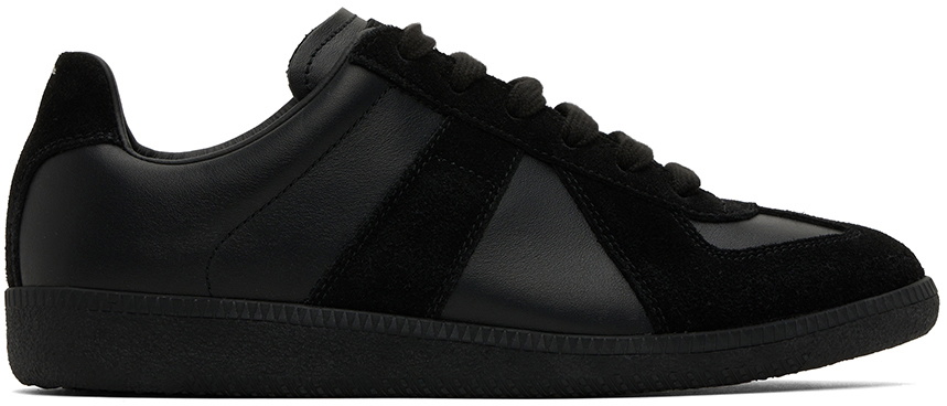 Maison margiela mesh discount replica sneakers black tpu