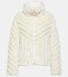 Moncler Pedrix faux fur down jacket