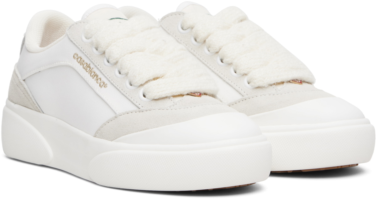 Casablanca White & Gray Del Mar Sneakers