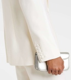 Costarellos Lesia embellished wool-blend blazer
