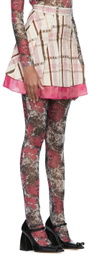SHUTING QIU White Cotton Blend Skirt