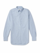 Kingsman - Drake's Button-Down Collar Cotton Oxford Shirt - Blue