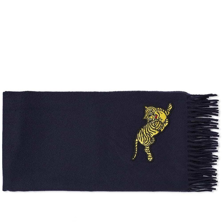 Photo: Kenzo Jumping Tiger Scarf Blue