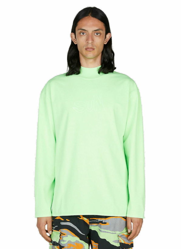 Photo: ERL - Long Sleeve T-Shirt in Green