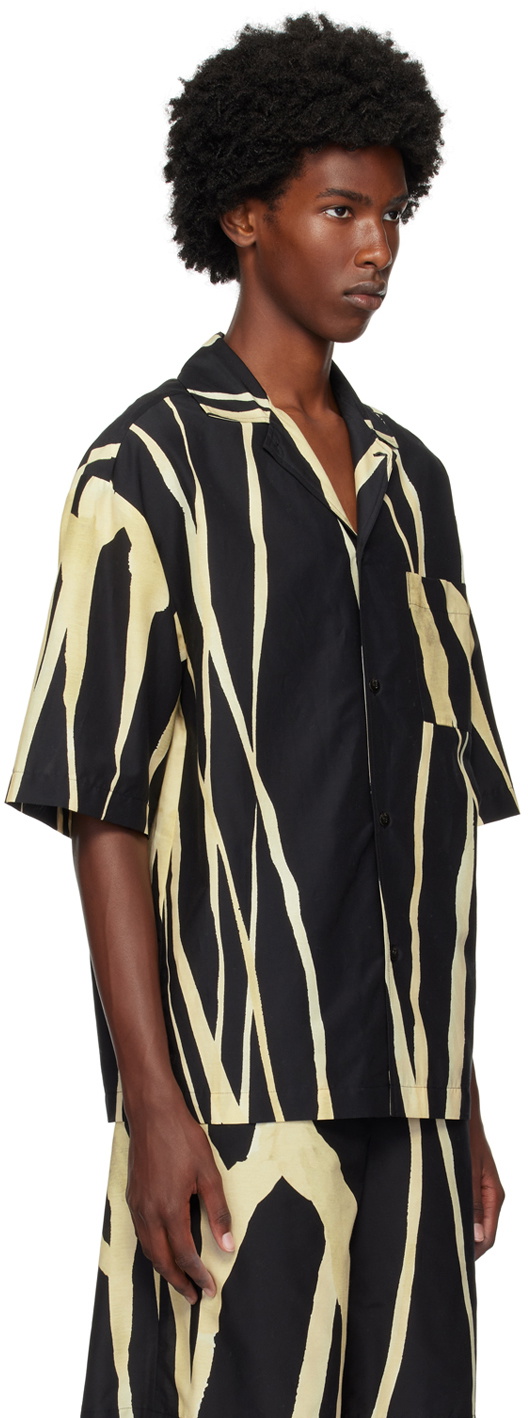 Nanushka Black Caspian Shirt