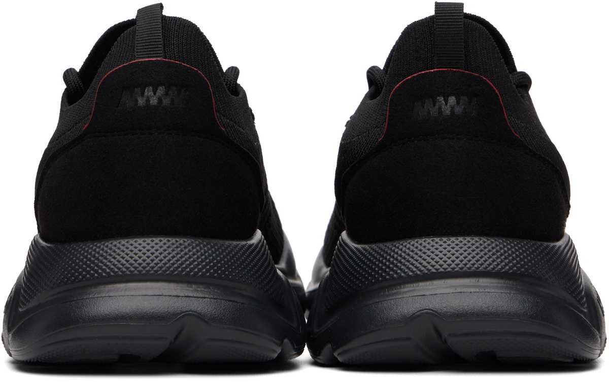 Hugo Black Kniited Sneakers