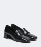 Prada Patent leather loafer pumps