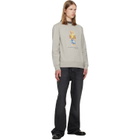 Polo Ralph Lauren Gray Polo Bear Fleece Sweatshirt