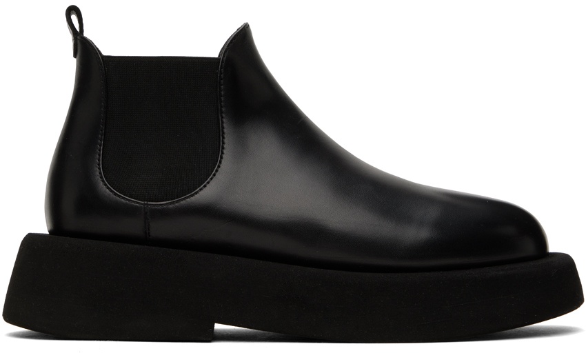Photo: Marsèll Black Gomme Gommellone Chelsea Boots