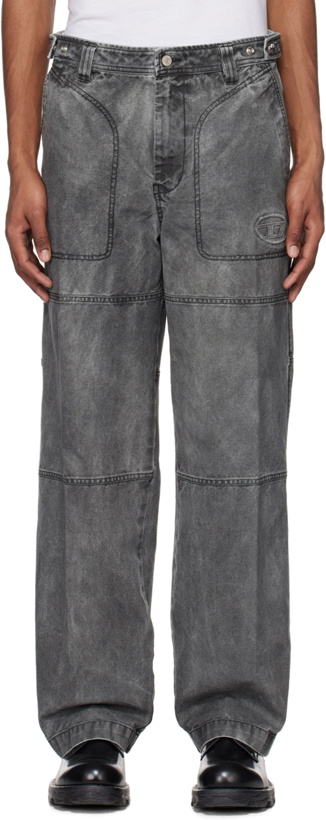 Photo: Diesel Gray P-Chart Jeans