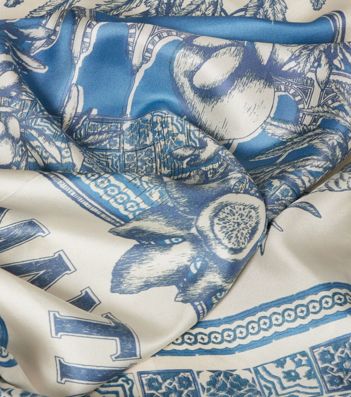 Alémais Villa Romantica silk scarf