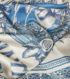 Alémais Villa Romantica silk scarf