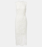 Monique Lhuillier Lace midi dress