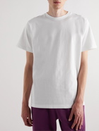 Off-White - Three-Pack Logo-Print Cotton-Jersey T-Shirt - White