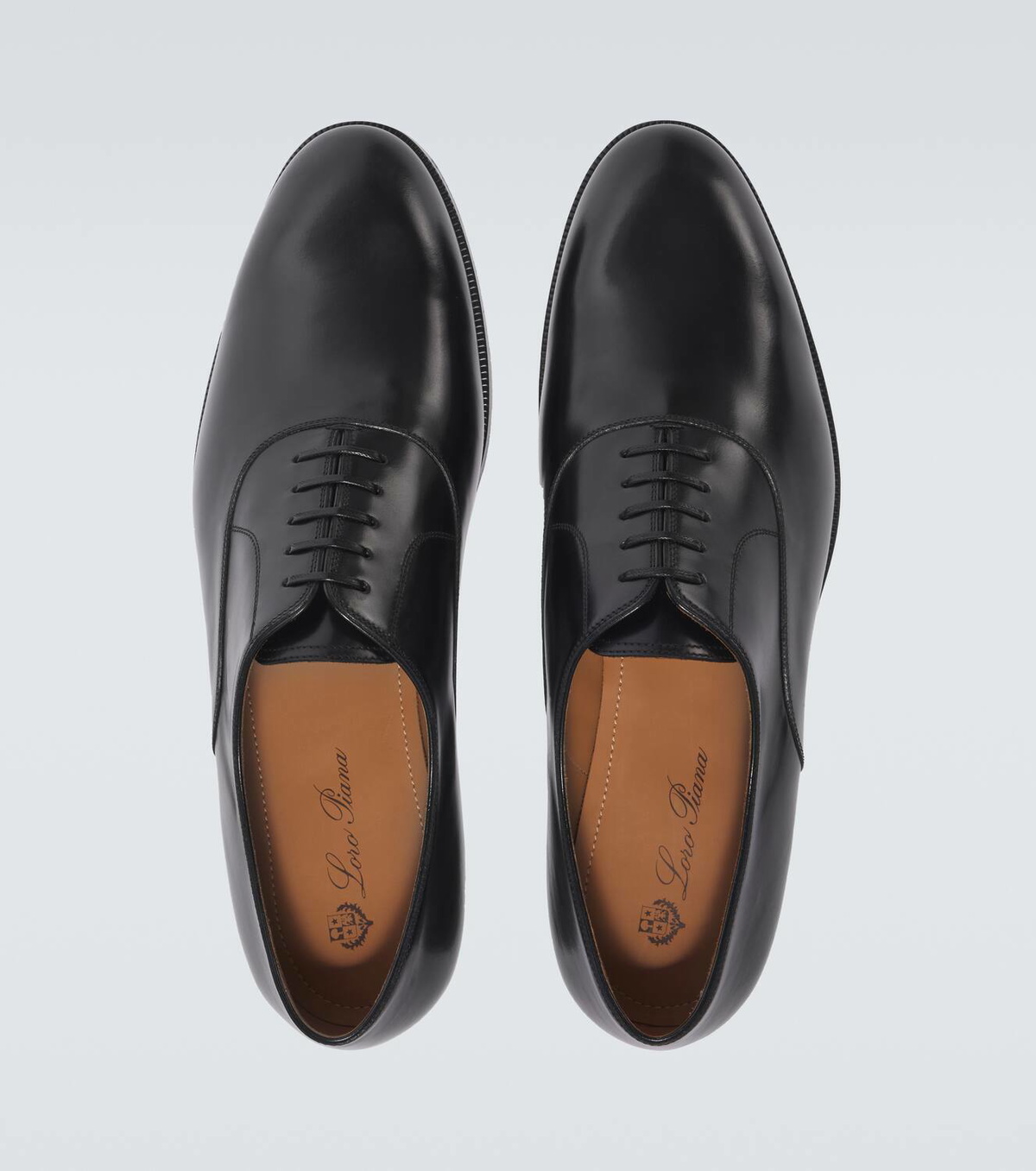 Loro Piana Sergio Walk leather Oxford shoes Loro Piana
