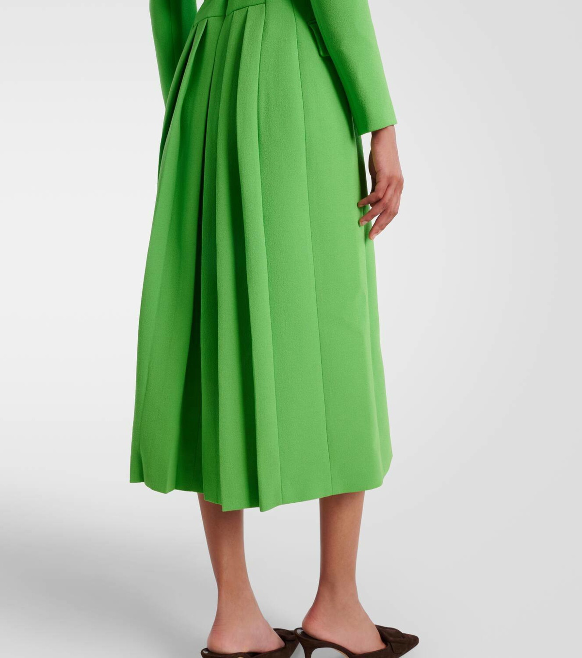 Emilia Wickstead Kalonice wool crpe midi dress Emilia Wickstead Emilia Wickstead Kalonice wool crpe midi dress Emilia Wickstead