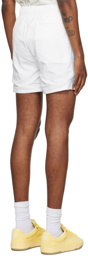 Casablanca White Printed Shorts