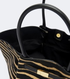 DeMellier New York Medium calf hair tote bag
