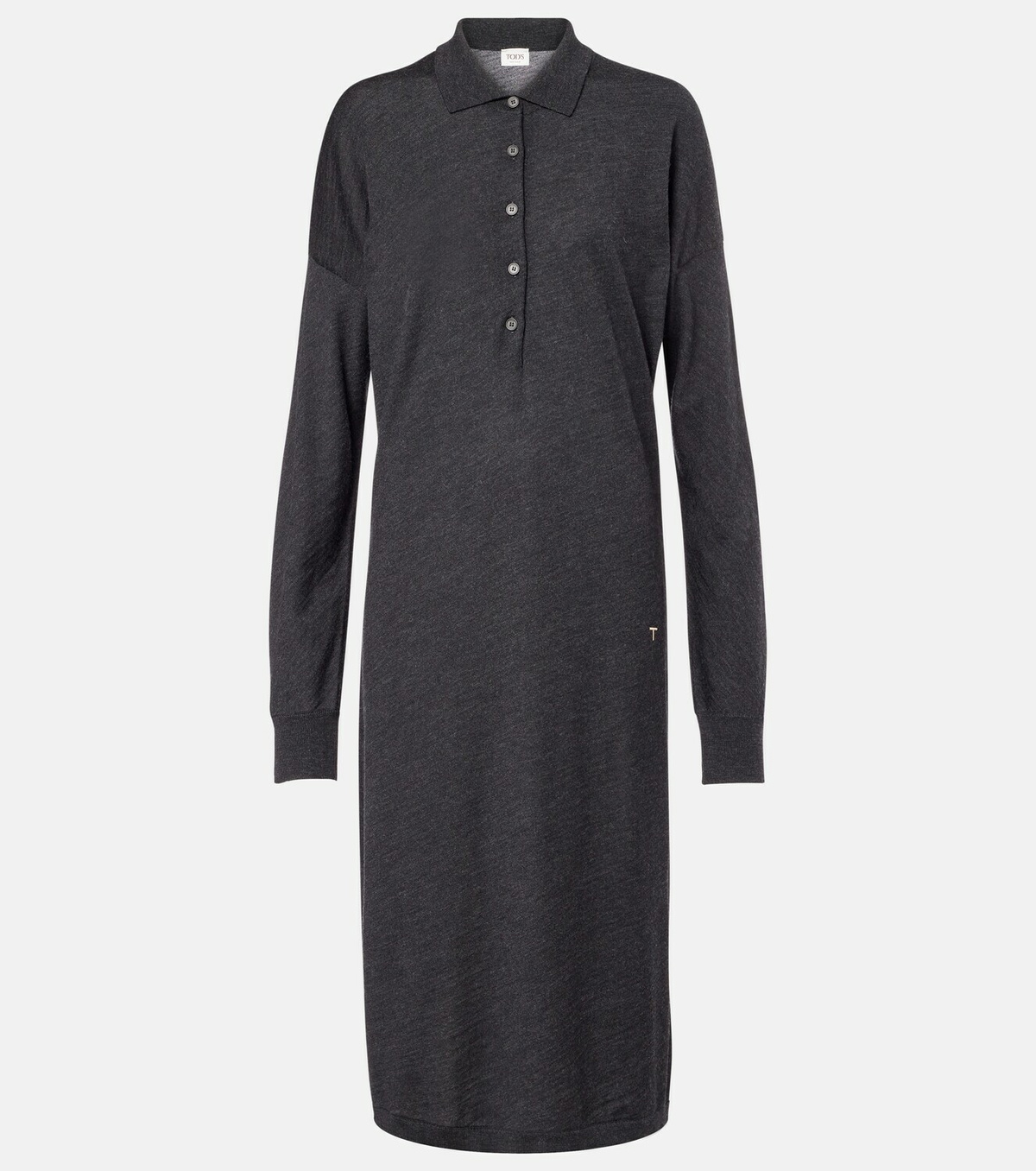 Tod's Wool and silk polo dress