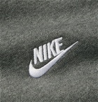 Nike - Sportswear Club Mélange Fleece-Back Cotton-Blend Jersey Zip-Up Hoodie - Gray