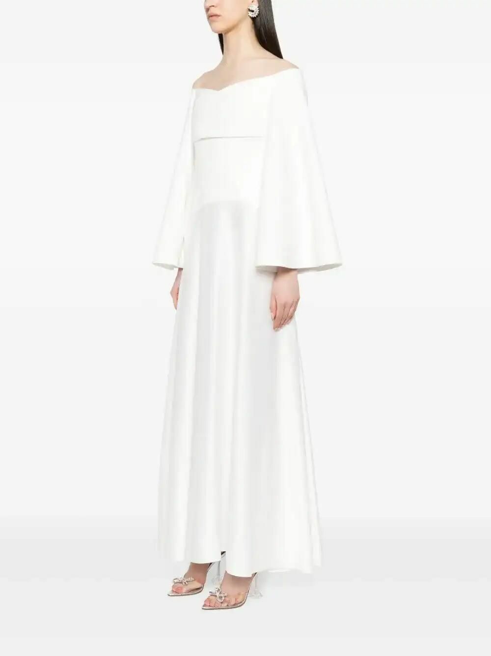 solace london off the shoulder dress Solace London Alexis Off-shoulder Maxi Dress