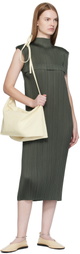 PLEATS PLEASE ISSEY MIYAKE Gray Monthly Colors June Maxi Dress