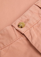 Polo Ralph Lauren Straight-leg Cotton-blend Trousers Light Pink
