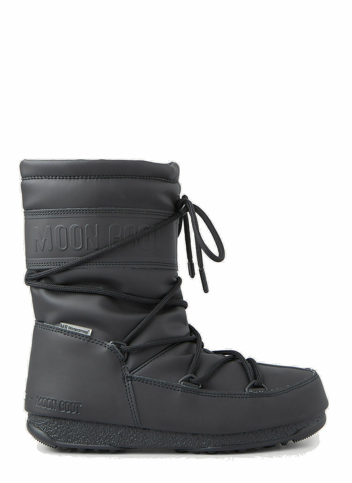 Mid Snow Boots in Black Moon Boot