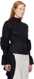 ISSEY MIYAKE Black Assemblage Branch Sweater