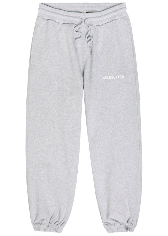 Photo: Cole Buxton Logo-print Cotton Sweatpants Grey