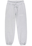 Cole Buxton Logo-print Cotton Sweatpants Grey