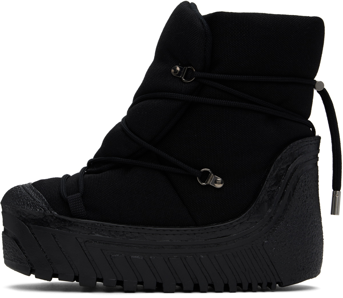 HELIOT EMIL Black Flux Snow Boots