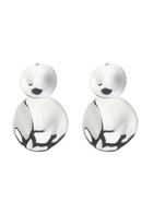 Agmes Short Stella Sterling Silver Drop Earrings - One Size