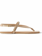 Auralee - Foot the Coacher Nylon-Webbing and Leather Sandals - Neutrals