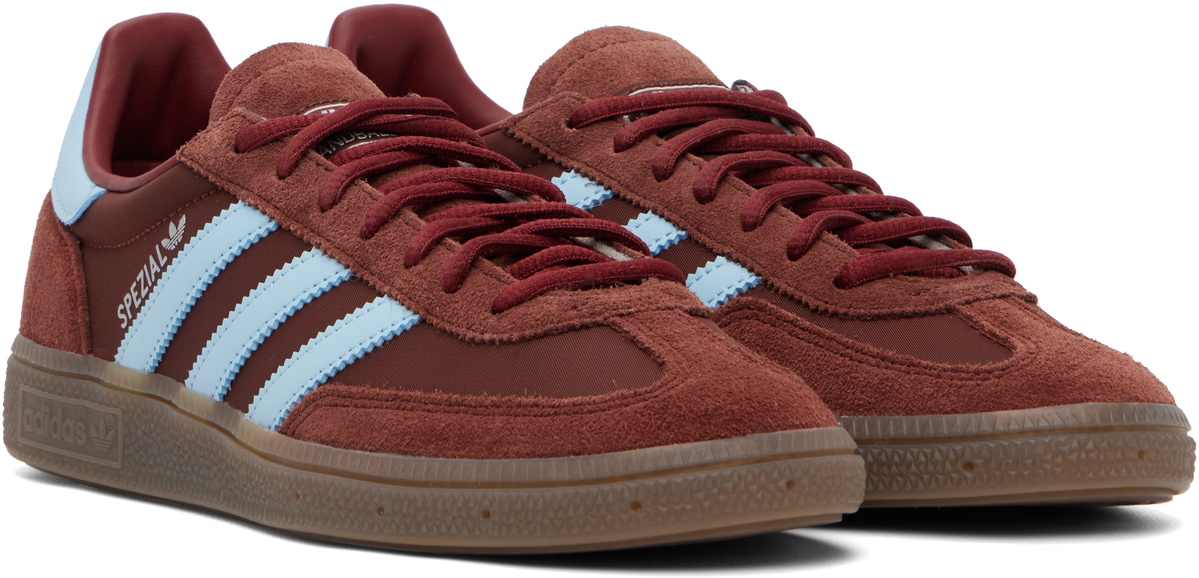 adidas Originals Brown & Blue Handball Spezial Sneakers