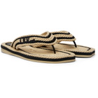 Chloé Beige & Black 'Chloé Sand' Slides