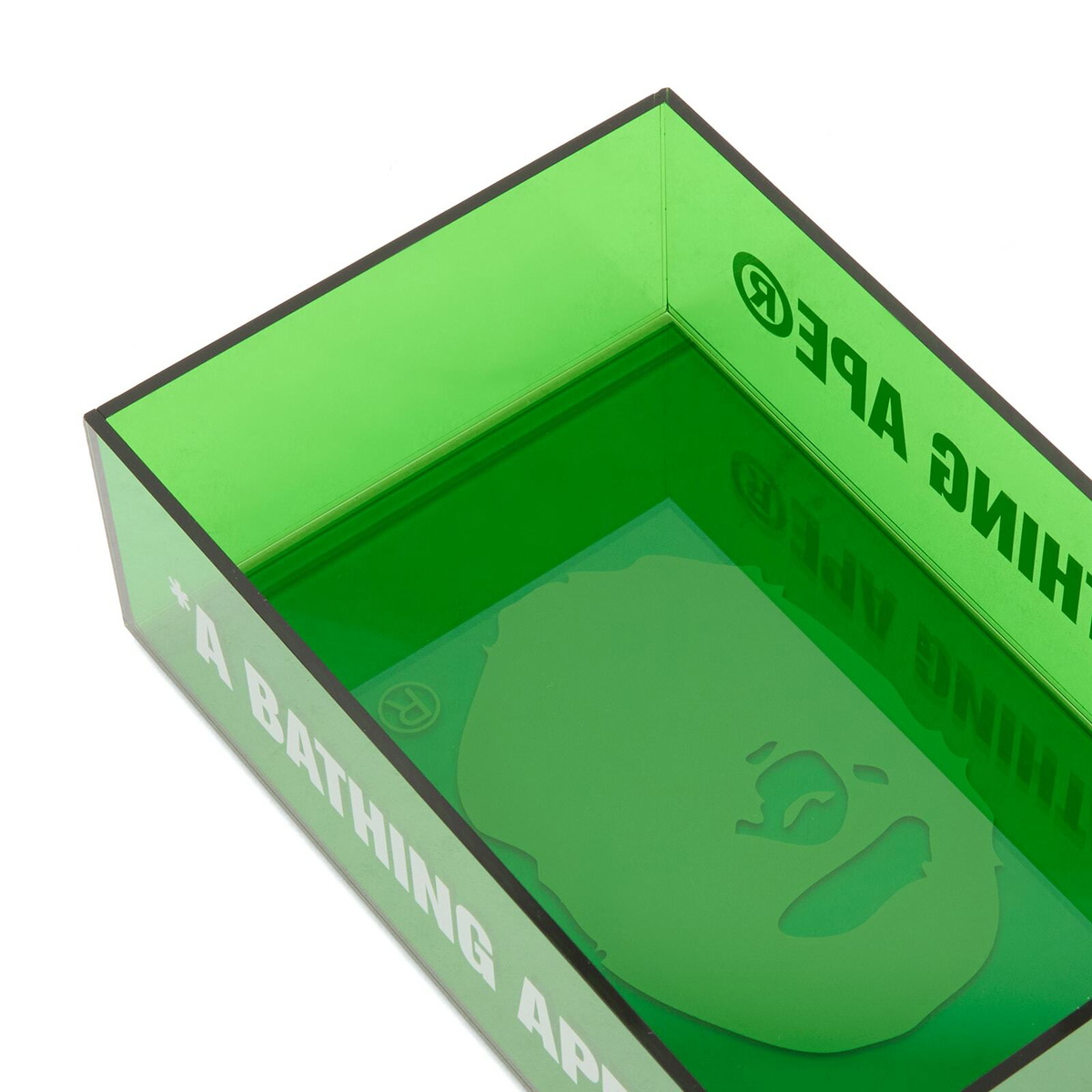 A Bathing Ape Men's Bape Stacking Acrylic Case in Green 