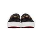 Christian Louboutin Black Suede Amiralou Loafers