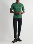 Rapha - Explore Technical Striped Stretch-Mesh T-Shirt - Green