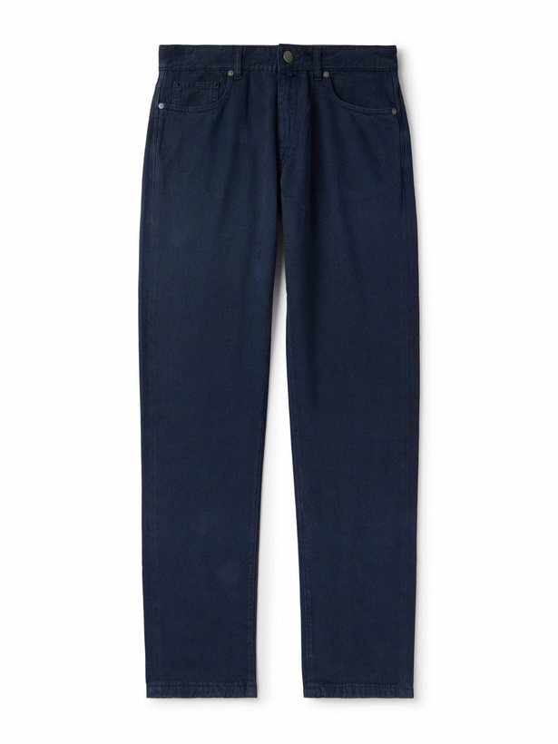 Photo: Incotex - Blue Division Slim-Fit Tapered Jeans - Blue