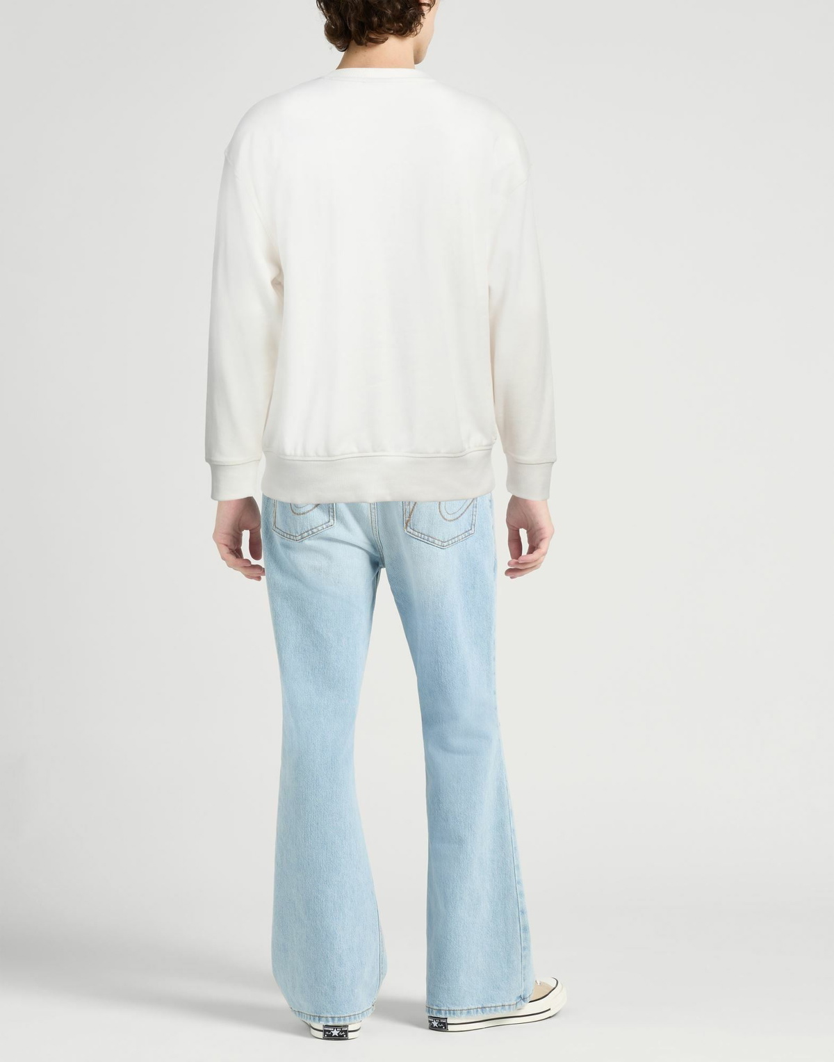 Dickies Mens Sweatshirt Ivory
