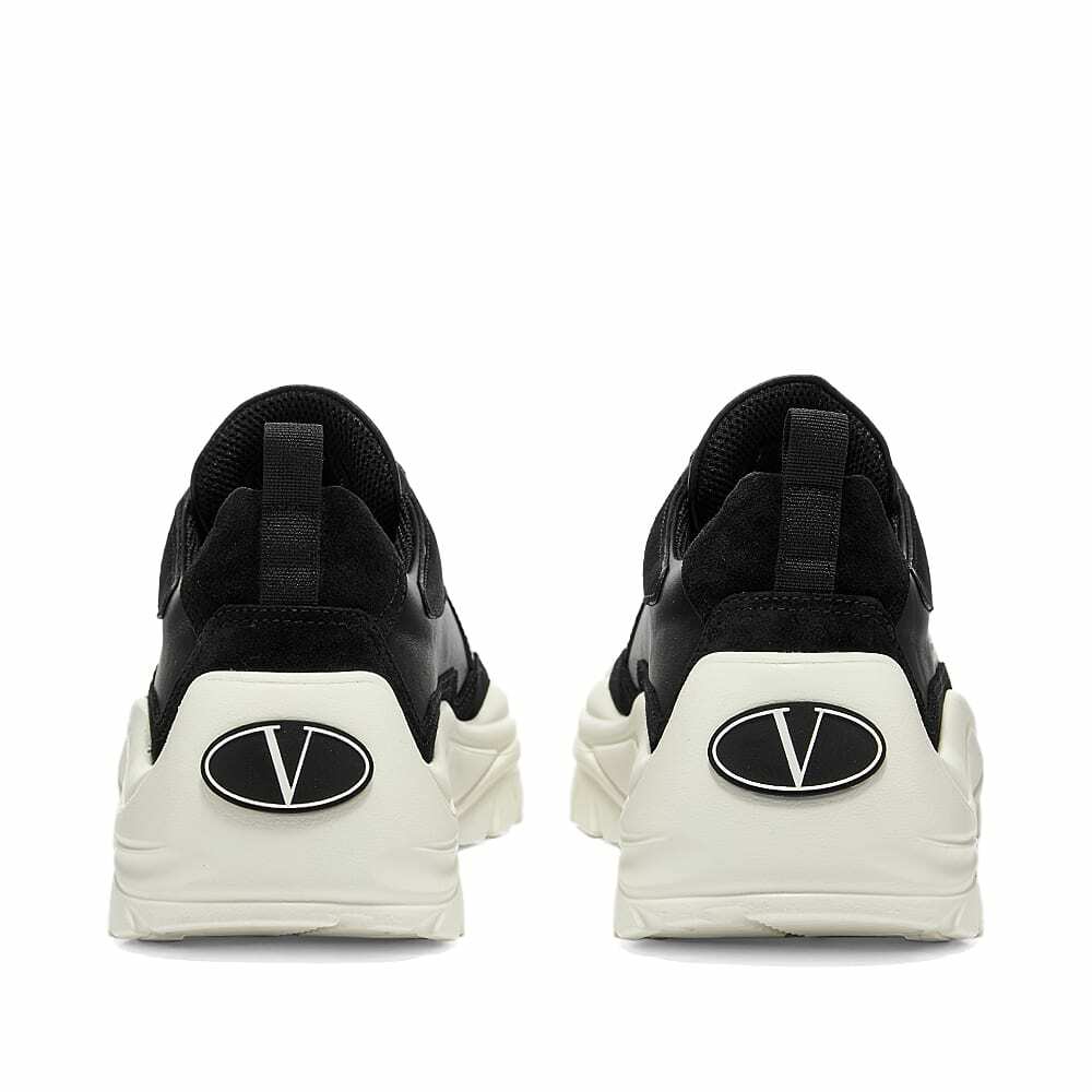 Valentino Men's Gumboy Logo Sneakers in Black Valentino