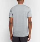 Nike Running - Rise 365 Perforated Breathe Dri-FIT T-Shirt - Men - Light gray