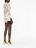 ZIMMERMANN - Floral Print Linen Shorts