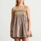Damson Madder Women's Lilo Mini Dress in Marmalade