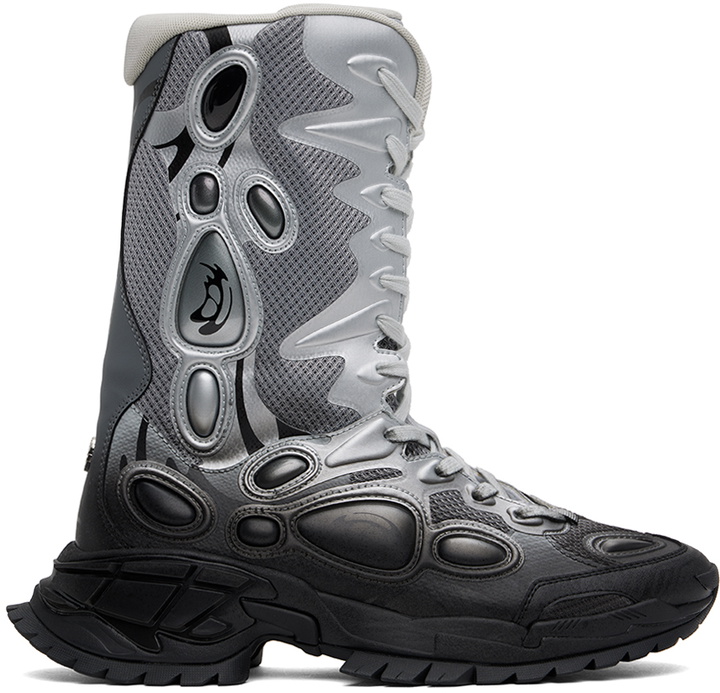 Photo: Rombaut Silver & Black Nucleo Boots