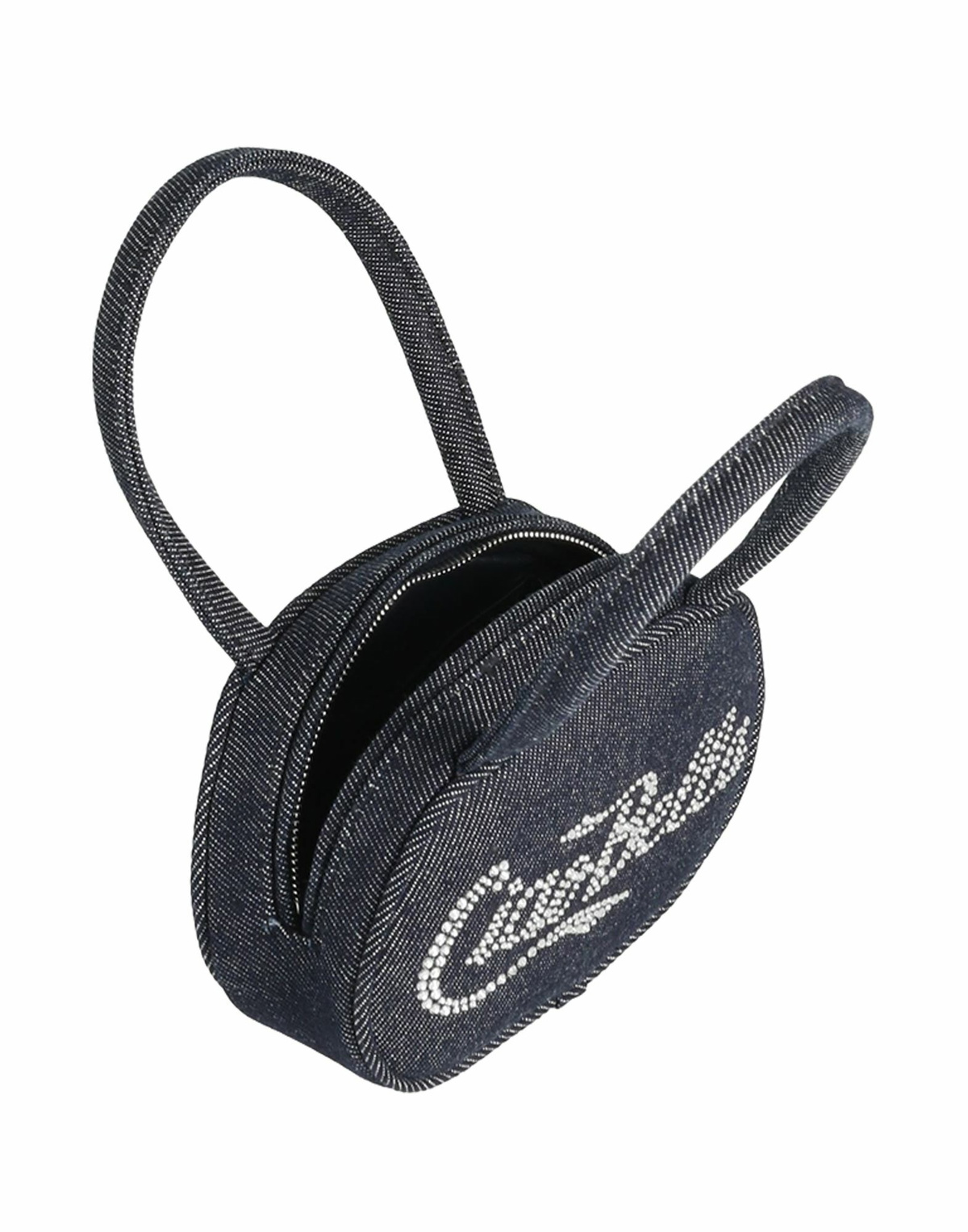 Amina Muaddi Womens Handbag in Blue