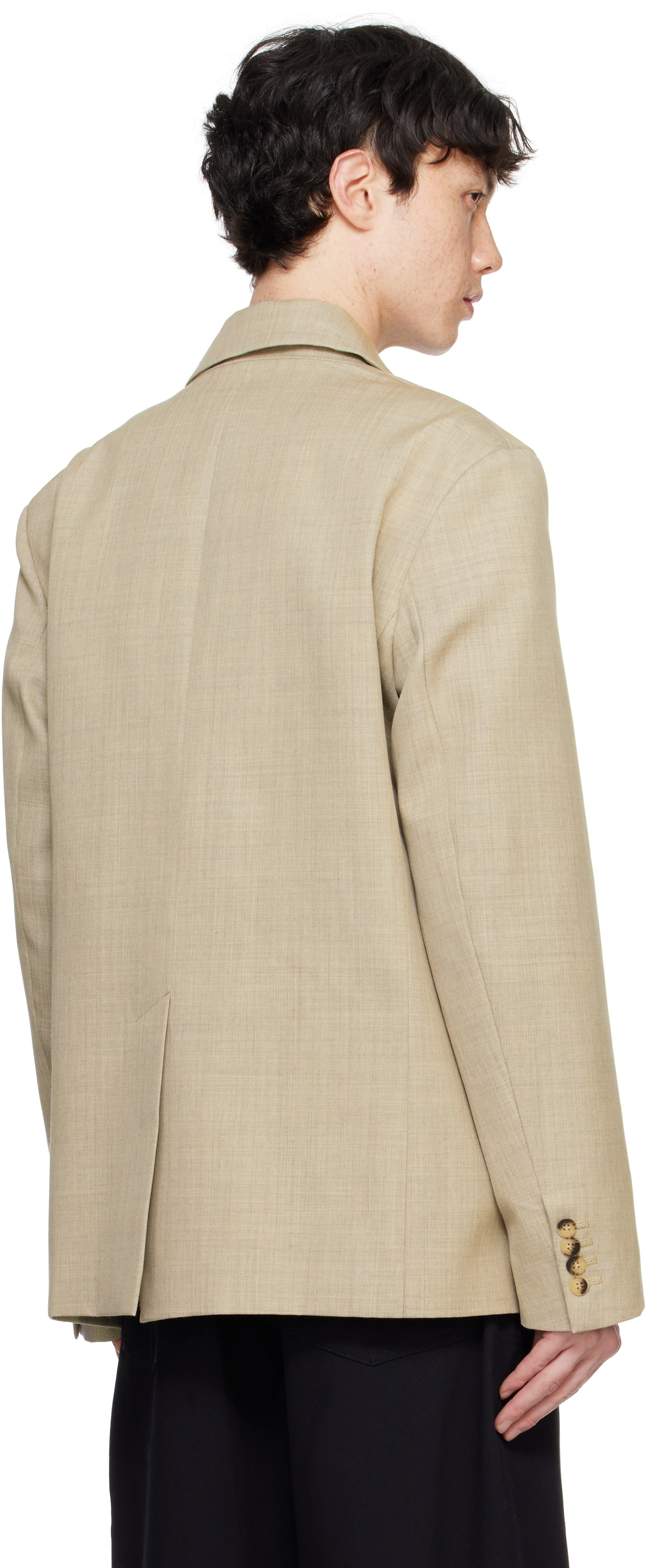 Nanushka Taupe Olivier Blazer