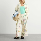 ALÉMAIS Women's Court Denim Overshirt in Cream